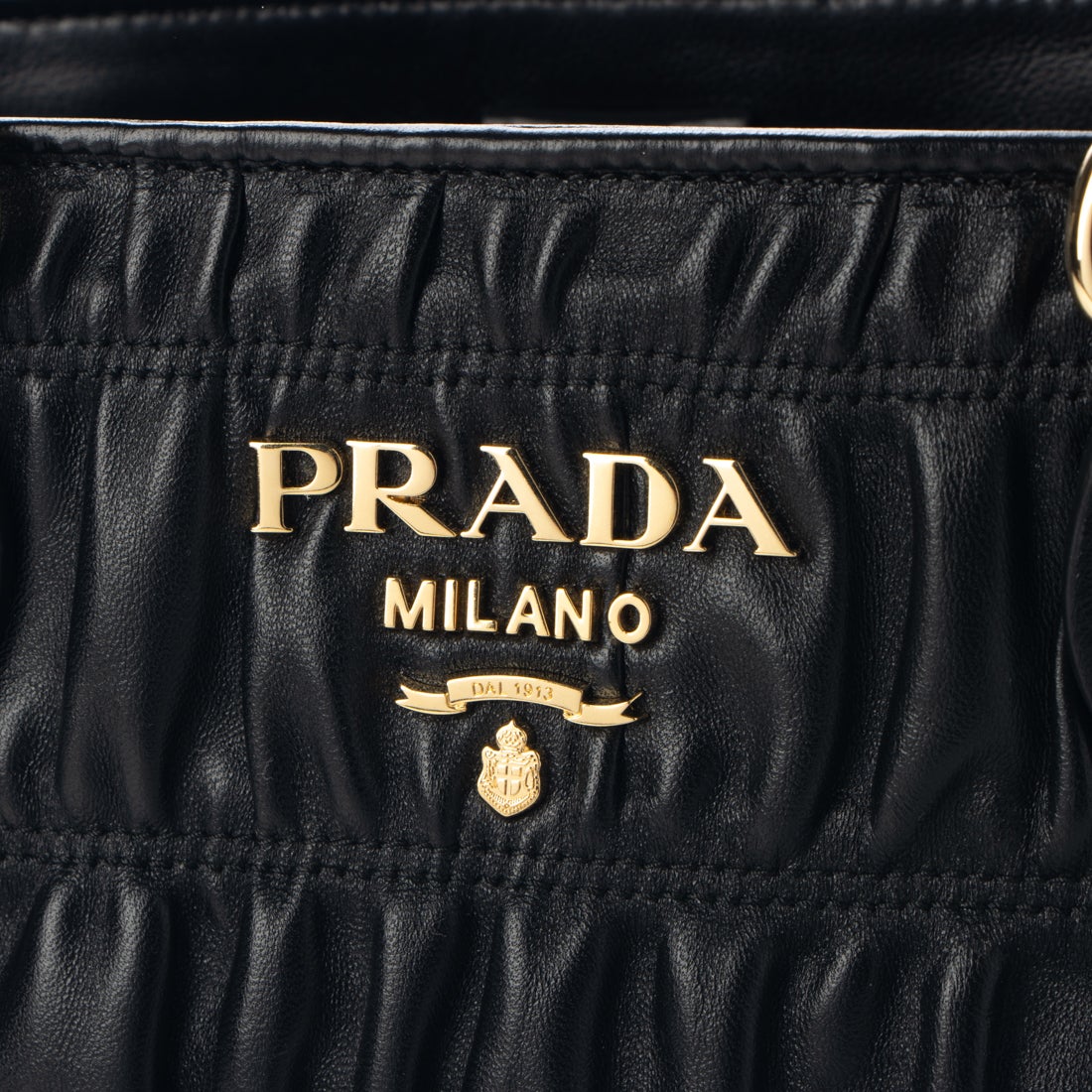 プラダ PRADA ☆プリーツレザー2WAYハンドバッグ - BORSA A MANO IN