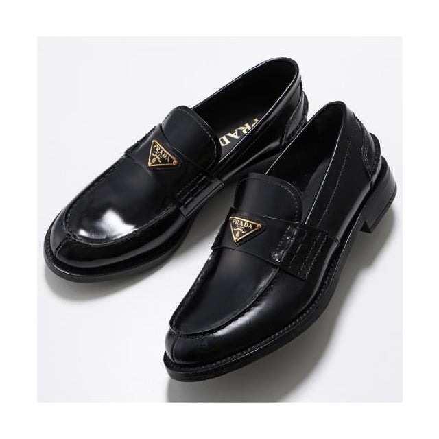 プラダ PRADA PRADA ローファー 1D185O 055 ブラッシュドレザー 厚底