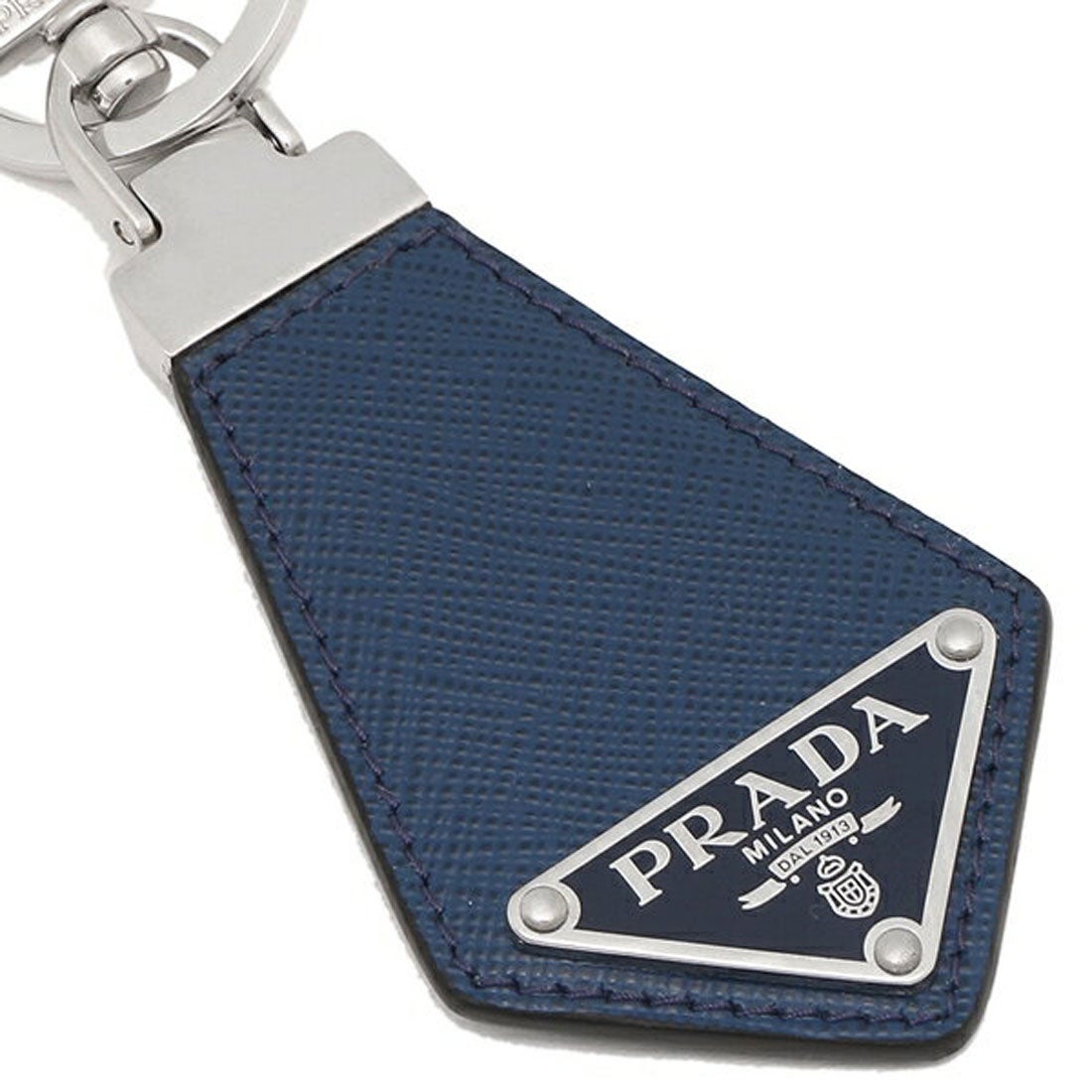 プラダ PRADA キーリング キーホルダー サフィアーノ トライアングル