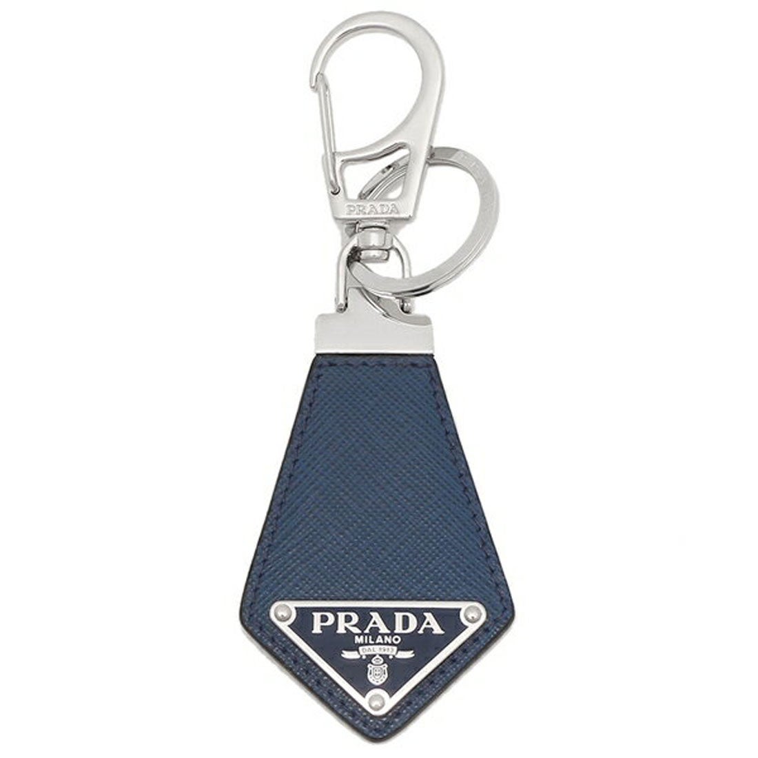プラダ PRADA キーリング キーホルダー サフィアーノ トライアングル