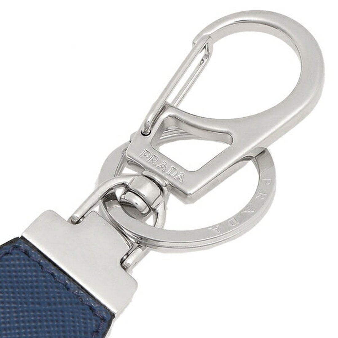プラダ PRADA キーリング キーホルダー サフィアーノ トライアングル