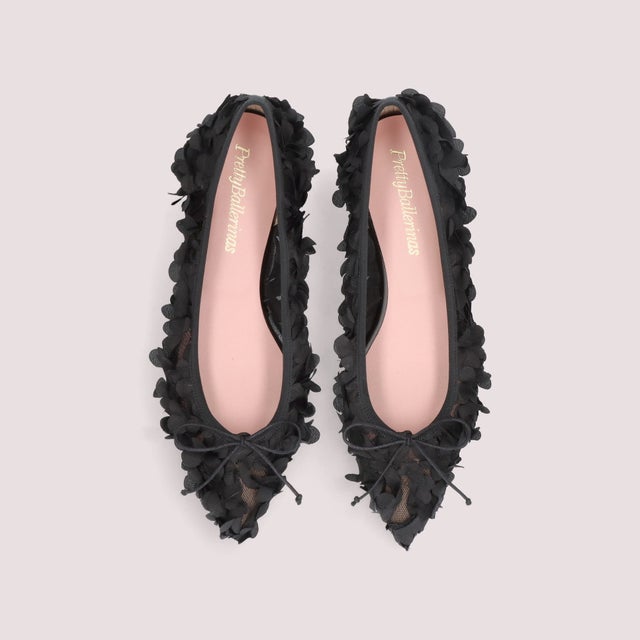 MARILYN leather（マリリン レザー）バレエシューズ （NEGRO） -Pretty