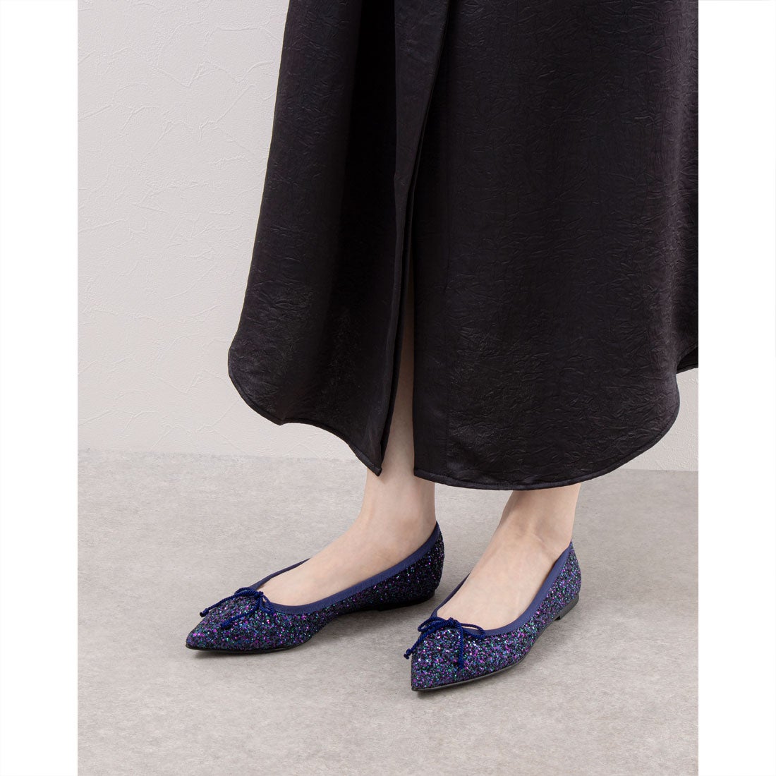 ELLA glitter（エラ グリッター）ポインテッドシューズ （MUNICH