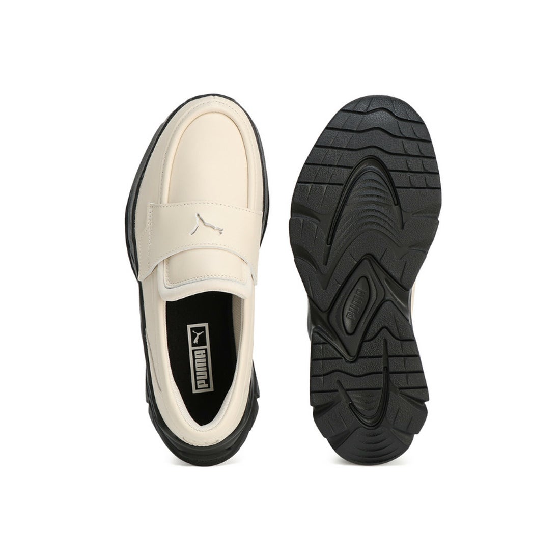 プーマ PUMA ウィメンズ ローファー （Alpine Snow-PUMA Black