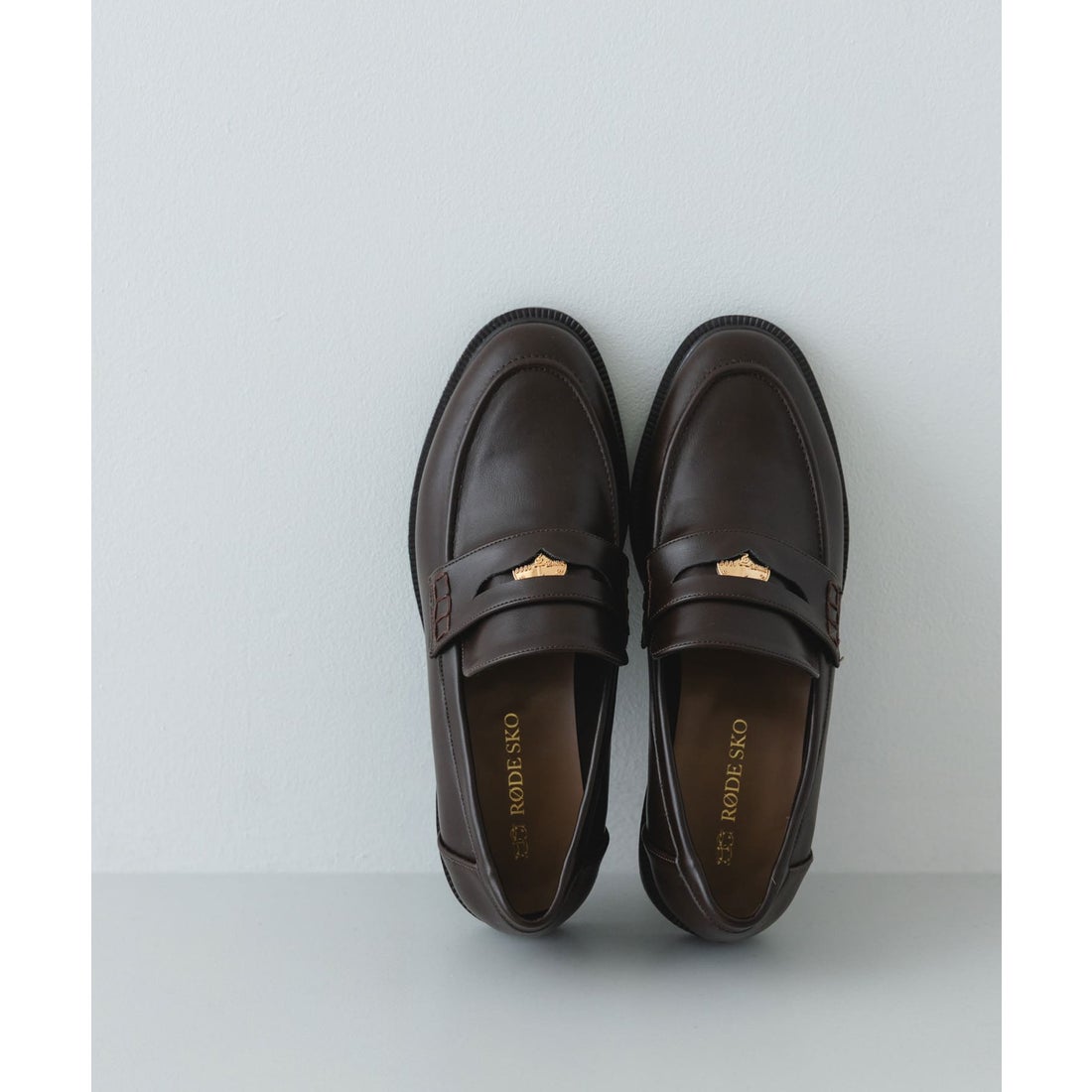 ロデスコ RODE SKO コインローファー （ブラウン） -ファッション通販