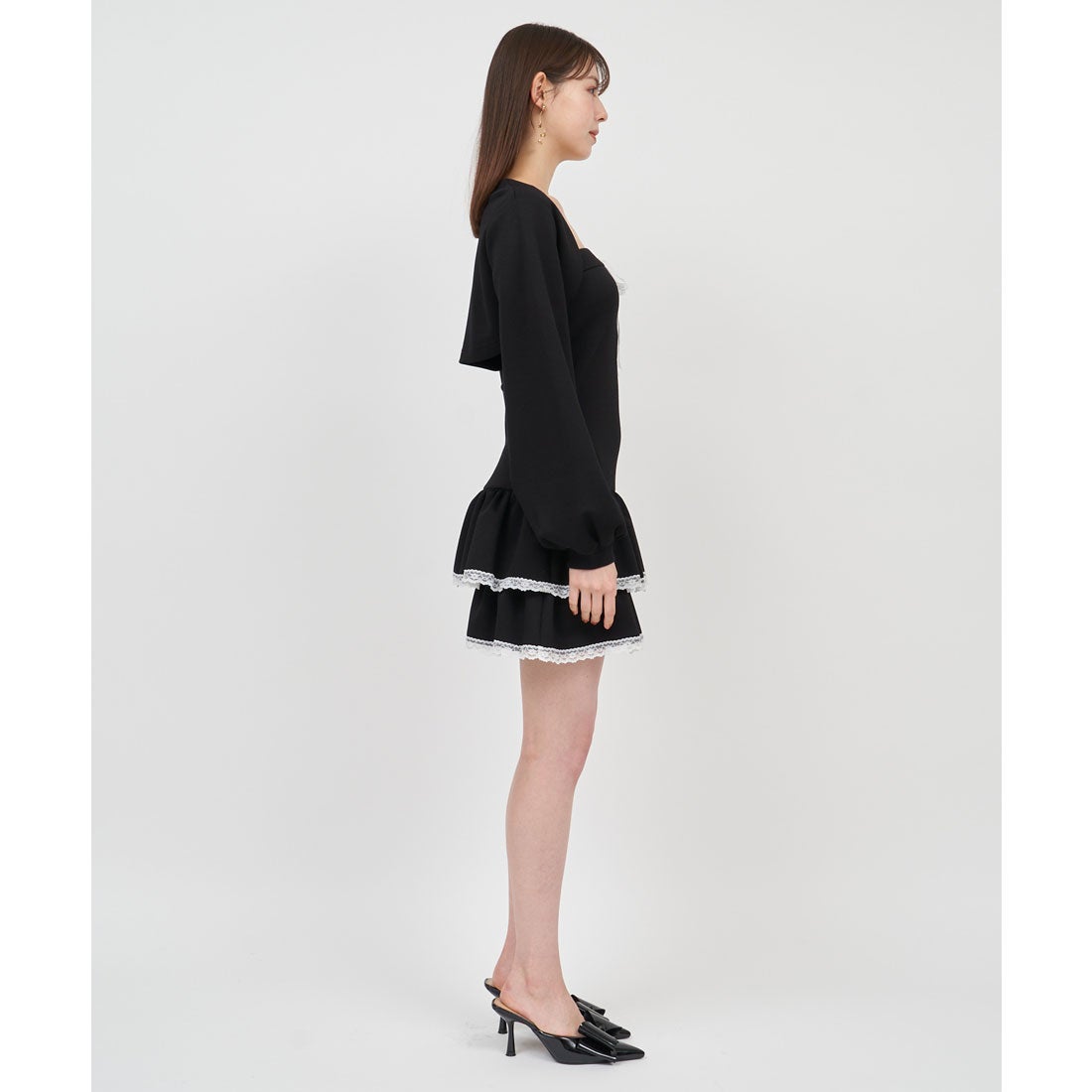 美品 美しいパーティ用アンサンブル セリーヌ ワンピースとボレロ 美品