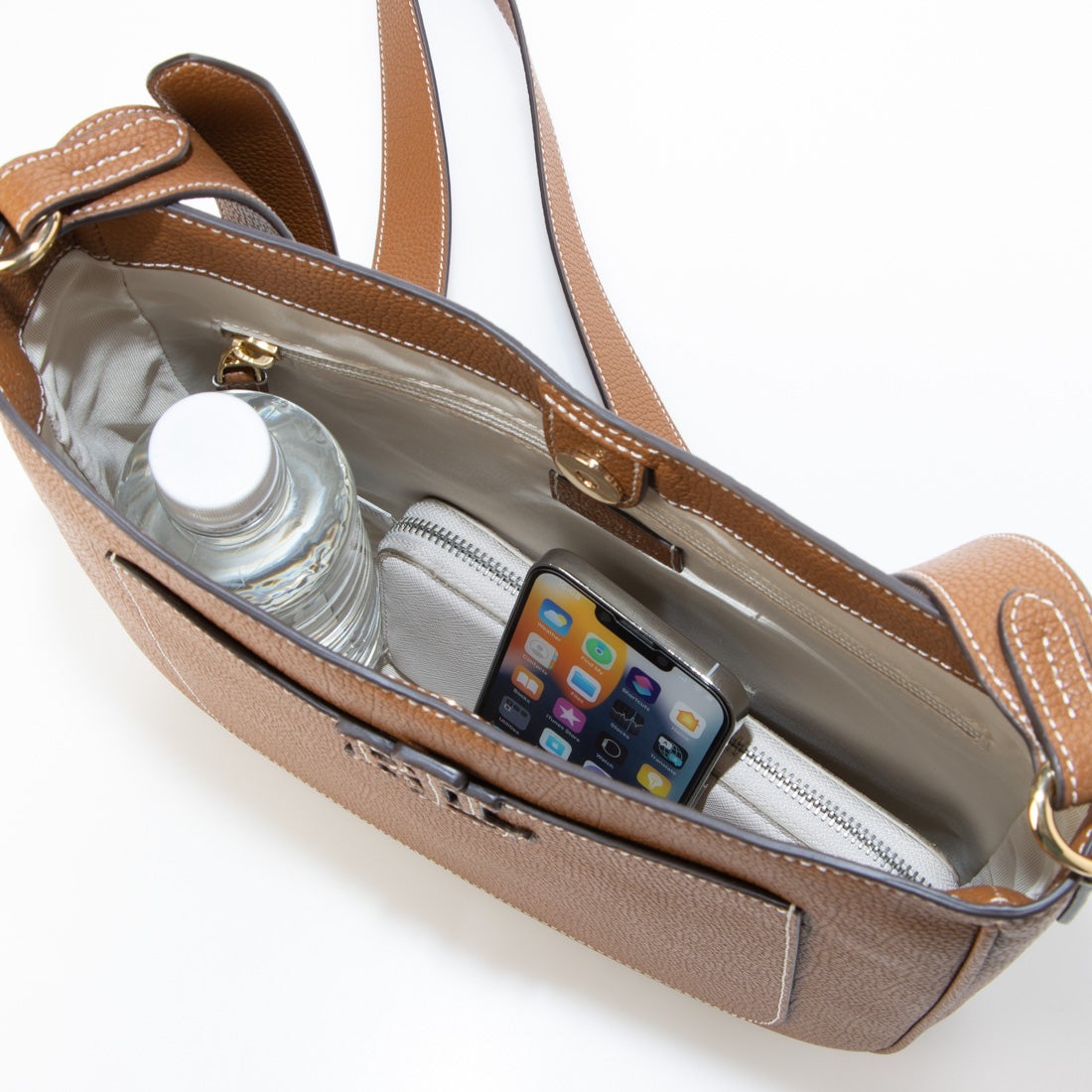 ラルフローレン RALPH LAUREN ☆レザーRLLロゴ外ポケットショルダー