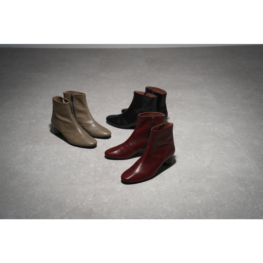 ラボ キゴシ ワークス RABOKIGOSHI works 4.5cm本革ラウンドトウ