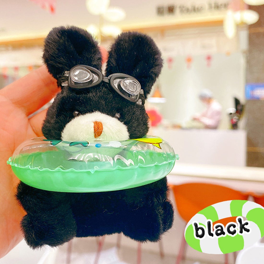 beauty:beast ダークナイトキーホルダー 完品！うさぎ