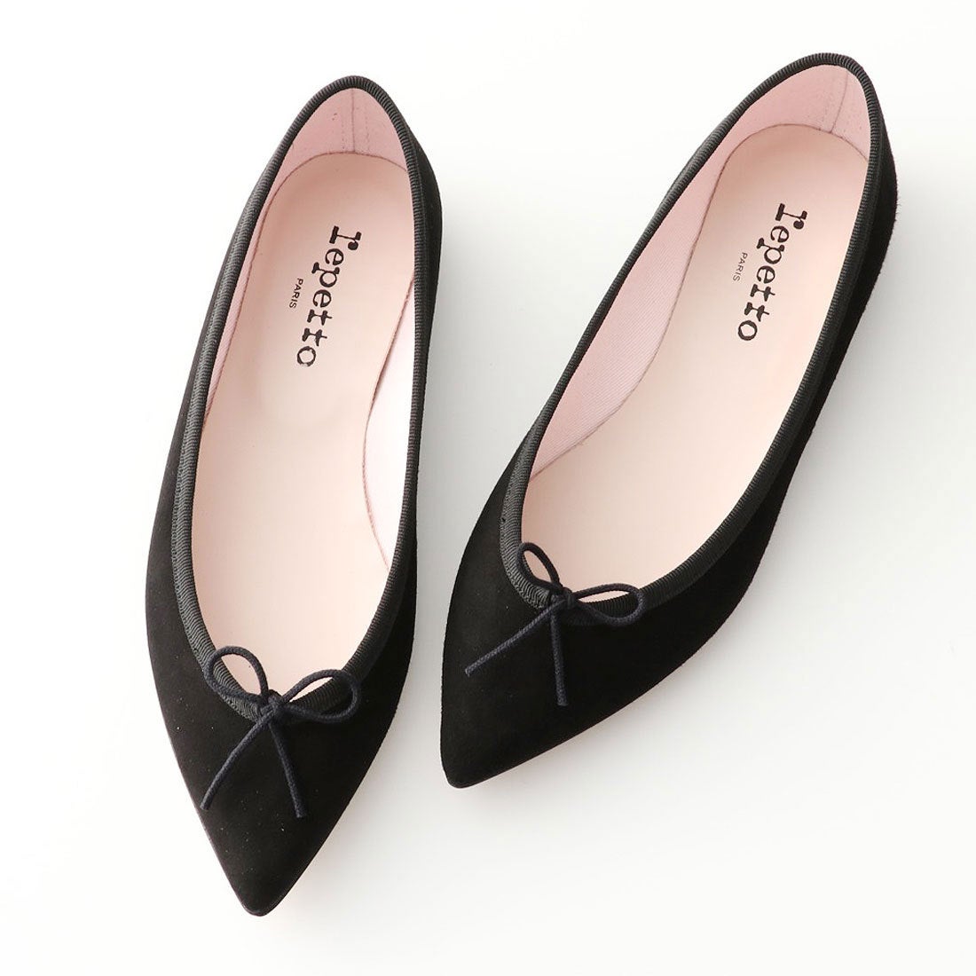 Repetto レペット repetto BRIGITTE （ブラックスエード） -靴