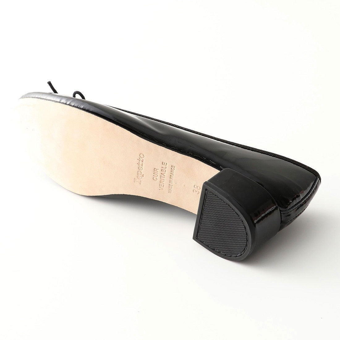 Repetto 〇レペット repetto CAMILLE （ブラックエナメル） -靴