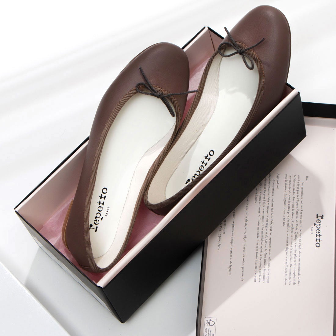 Repetto レペット repetto CENDRILLON_New Size （ブラウン） -靴