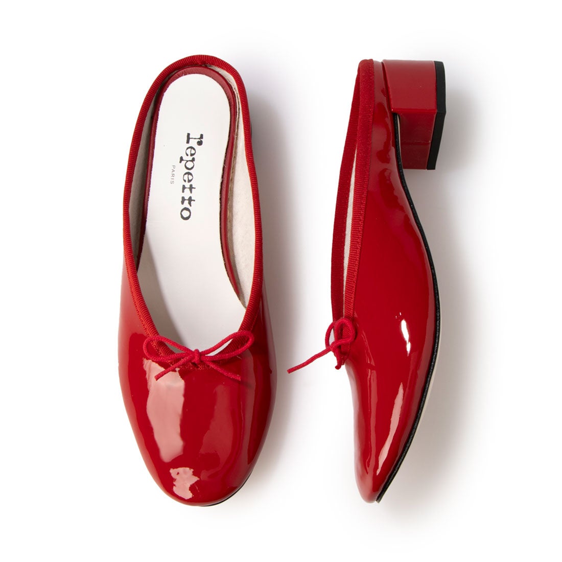 Repetto レペット repetto CAMILLE MULE （レッド） -waja bazar