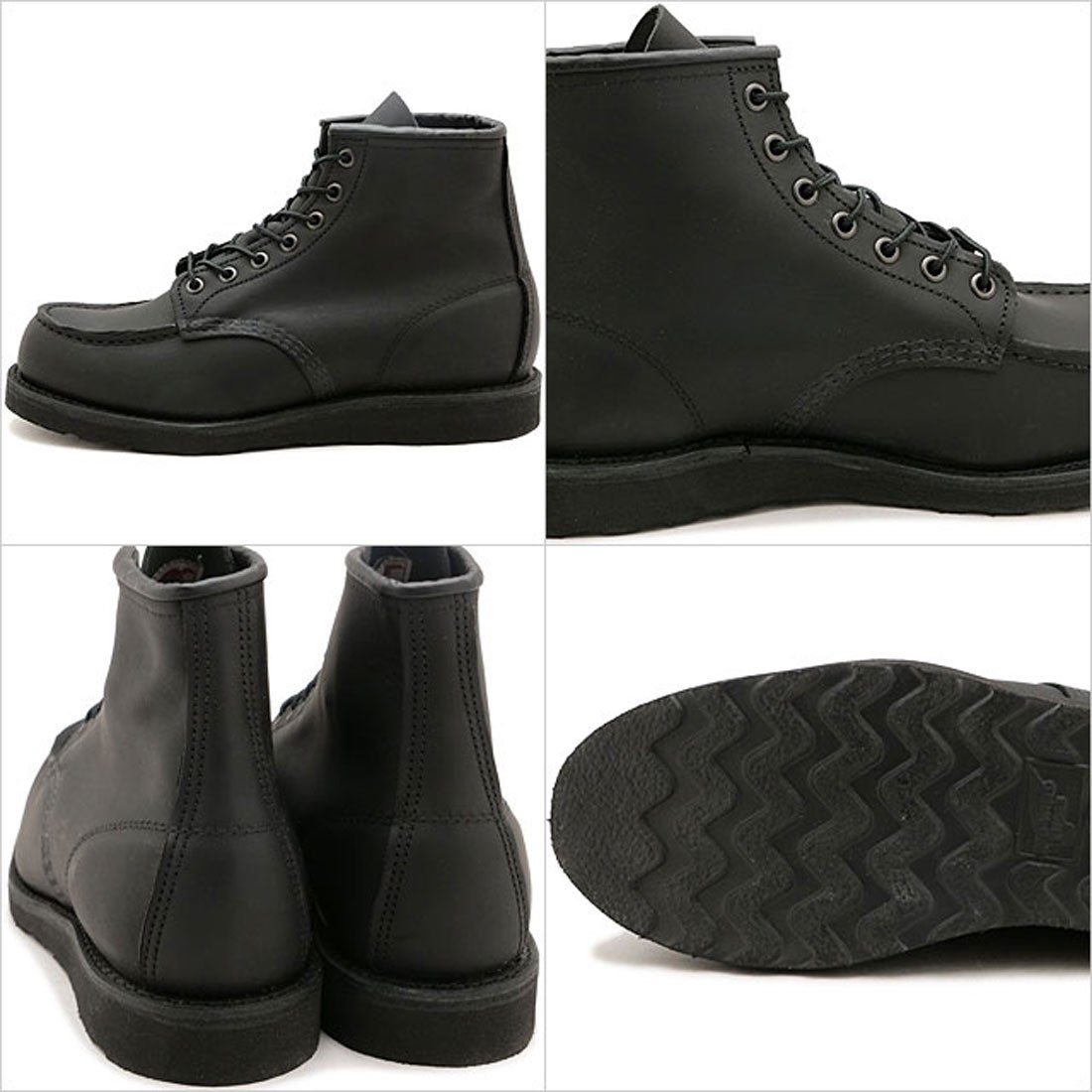 レッドウィング RED WING 6-INCH CLASSIC ブラック・ハーネス [8074