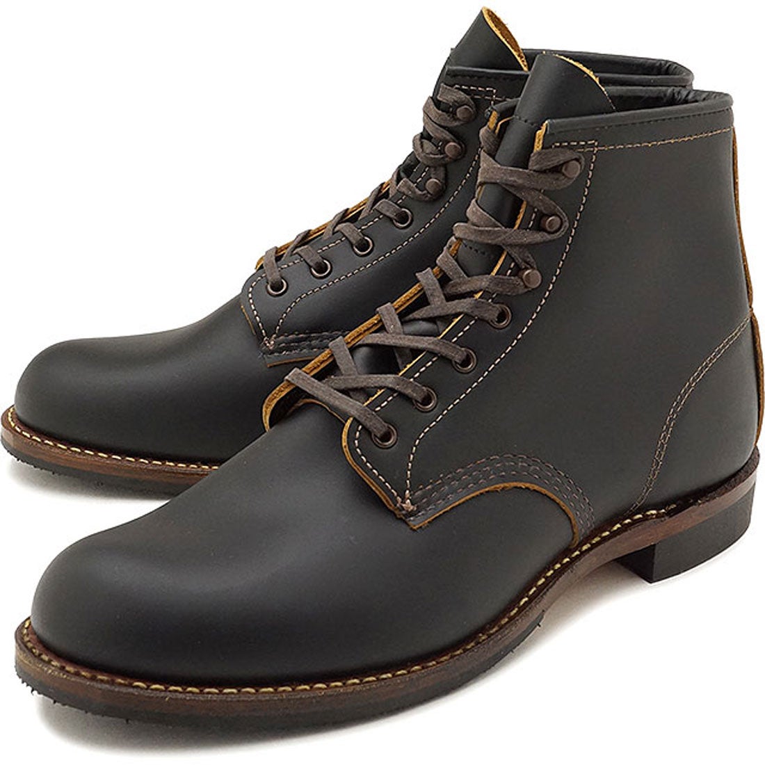 レッドウィング RED WING BECKMAN BOOTS FLAT BOX BLACK KLONDIKE