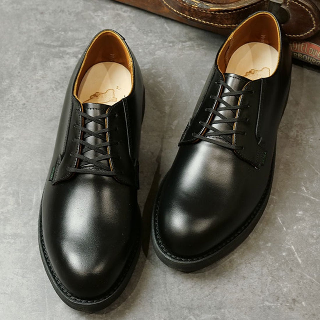 レッドウィング RED WING ＃101 POSTMAN OXFORD BLACK CHAPARRAL