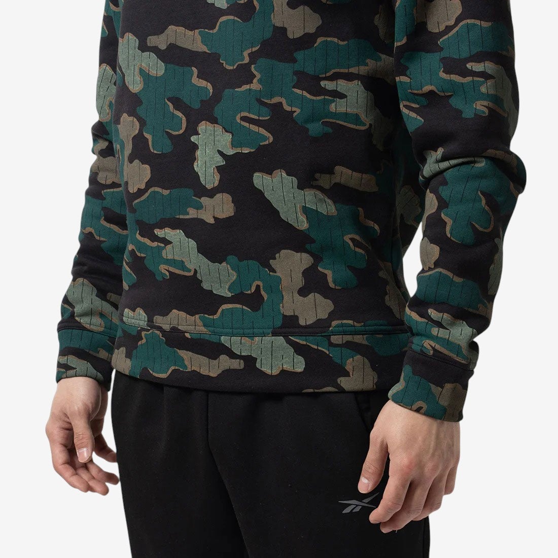 モーション カモ クルーネック / RI MOTION CAMO CREW （ブラック