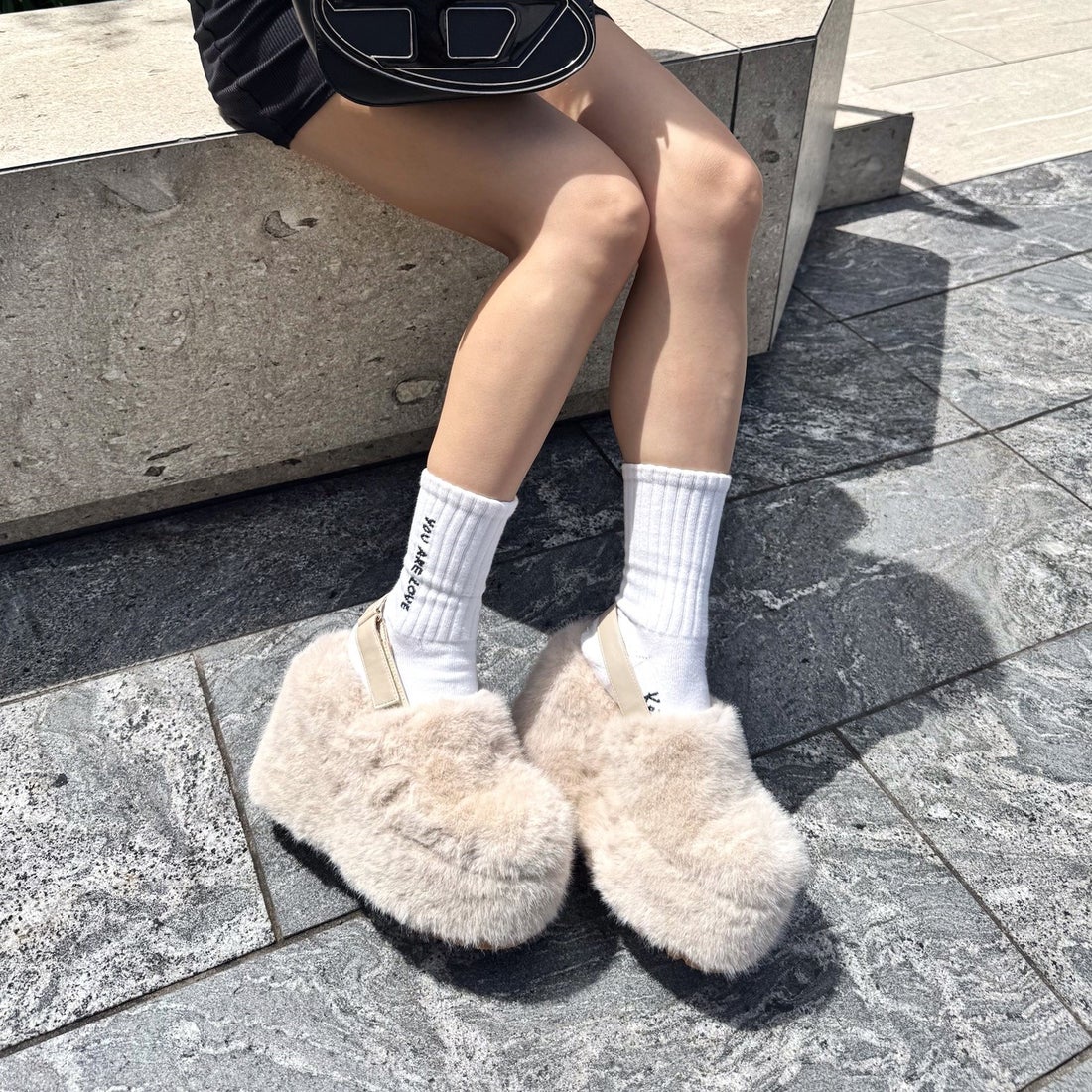 アールアンドイー R&E 【2025AW新作】【R&E】バックストラップ厚底サボ