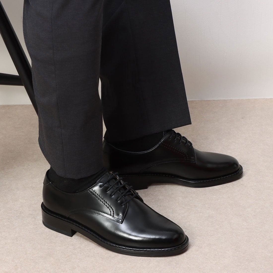 レトロ RETRO 外羽根プレーントゥ （BL） - ファッション通販 MAGASEEK