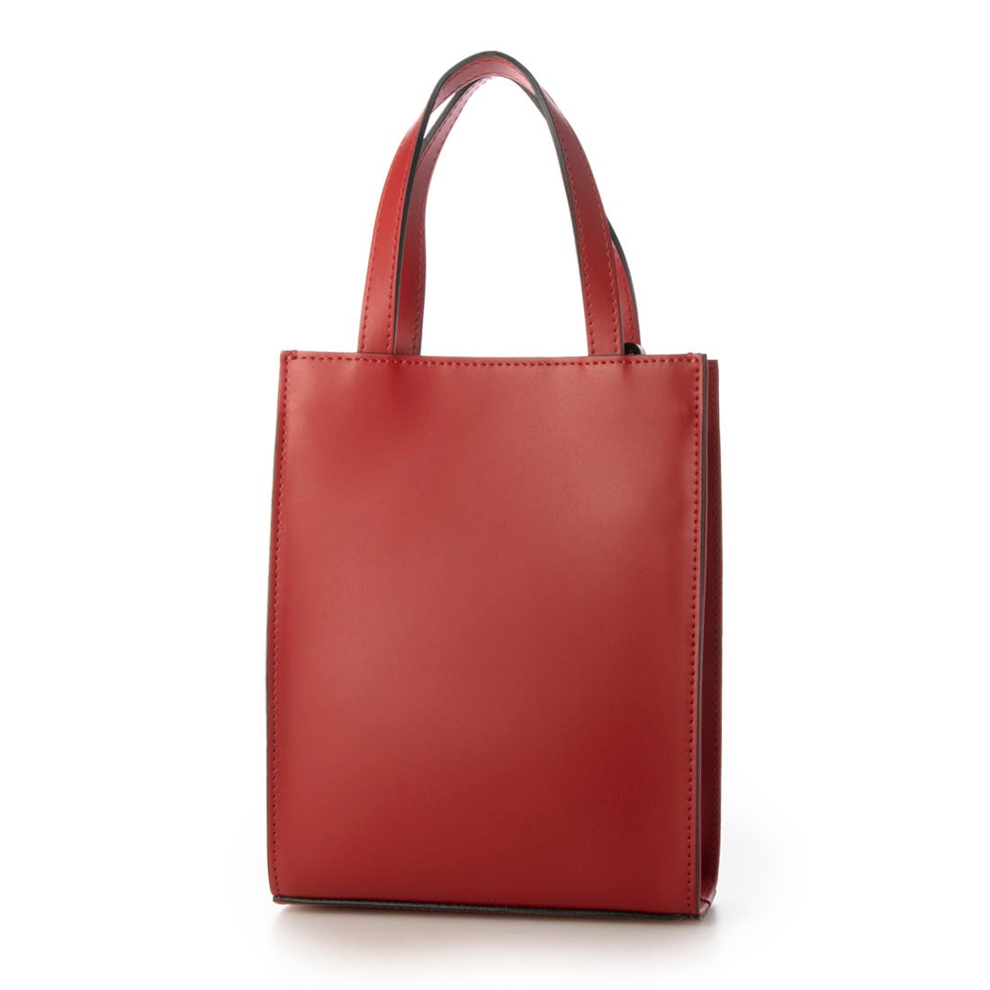 リパーニ RIPANI ラインストラップショルダーバッグ （レッド