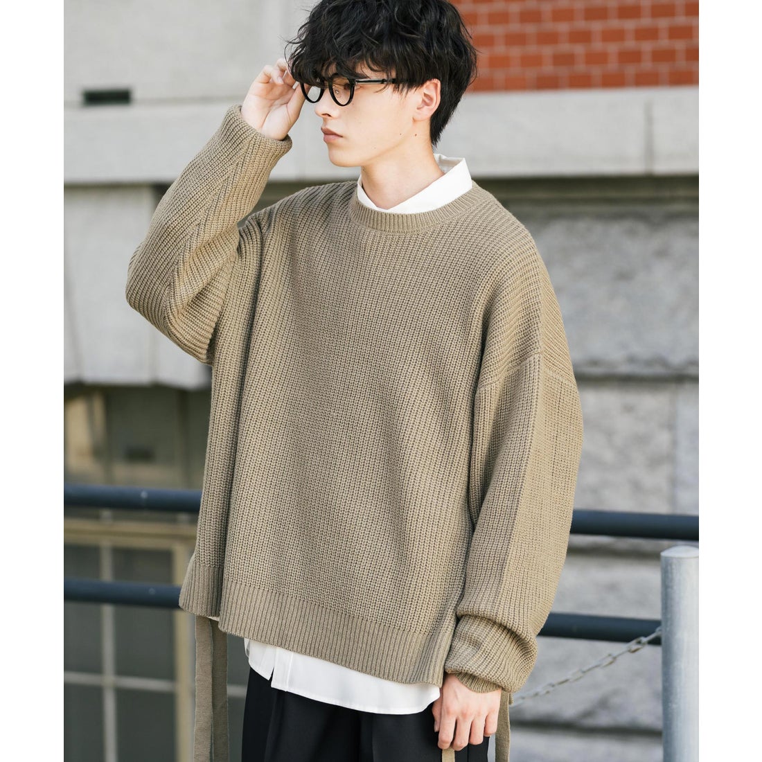 ロッキーモンロー Rocky Monroe クルーネックニット メンズ レディース