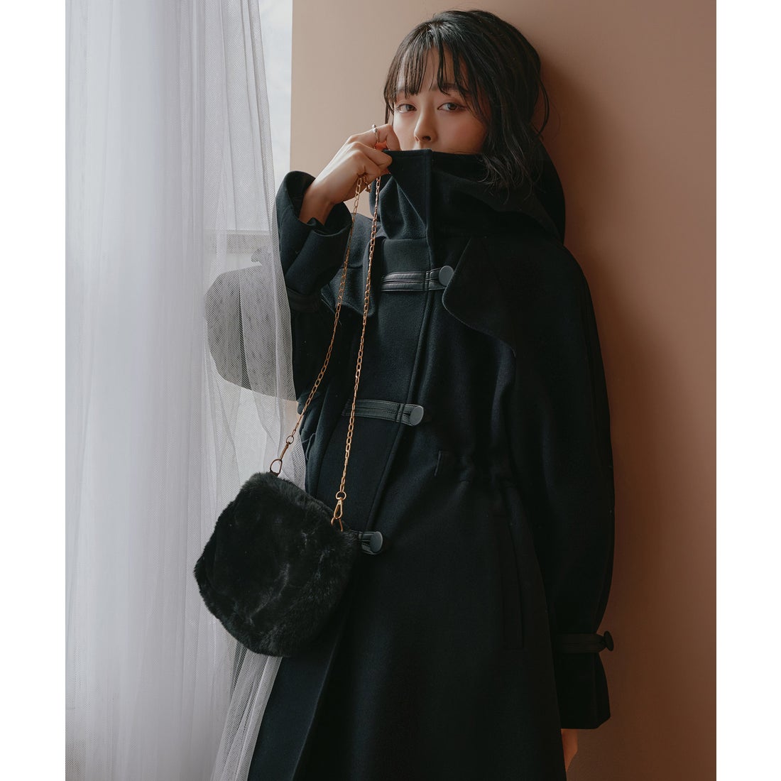 ルイルエブティック RUIRUE BOUTIQUE ウーリーストレッチフレア