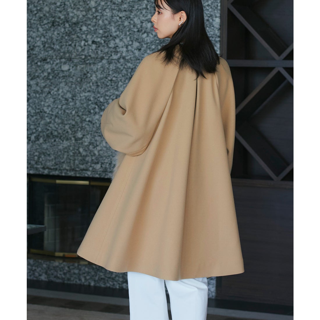 ルイルエブティック RUIRUE BOUTIQUE フォックスファー ポケット A