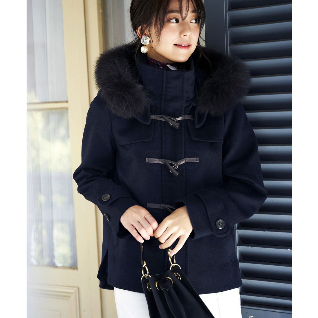 ルイルエブティック RUIRUE BOUTIQUE フォックスファーショート