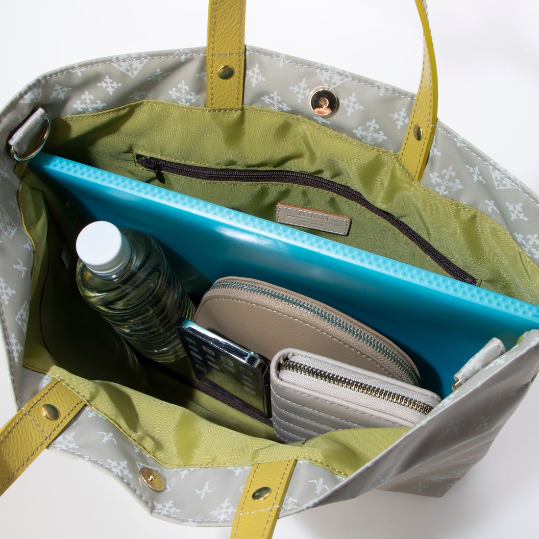 ラシット russet 2WAYハンドルトート(Zー002ーOUT) （SandGreen