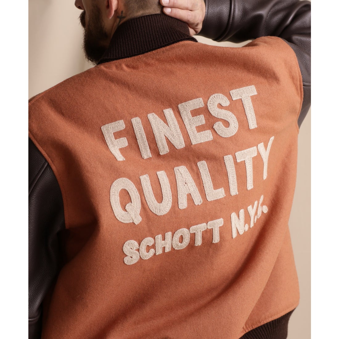 ショット Schott ×SKOOKUM/×スクーカム/STUDIUM JACKET FINEST QUALITY