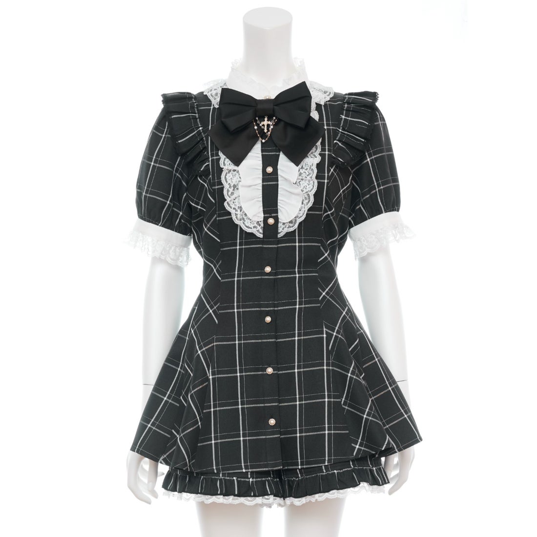 シークレットハニー Secret Honey アクセサリーリボンレースフリル半袖