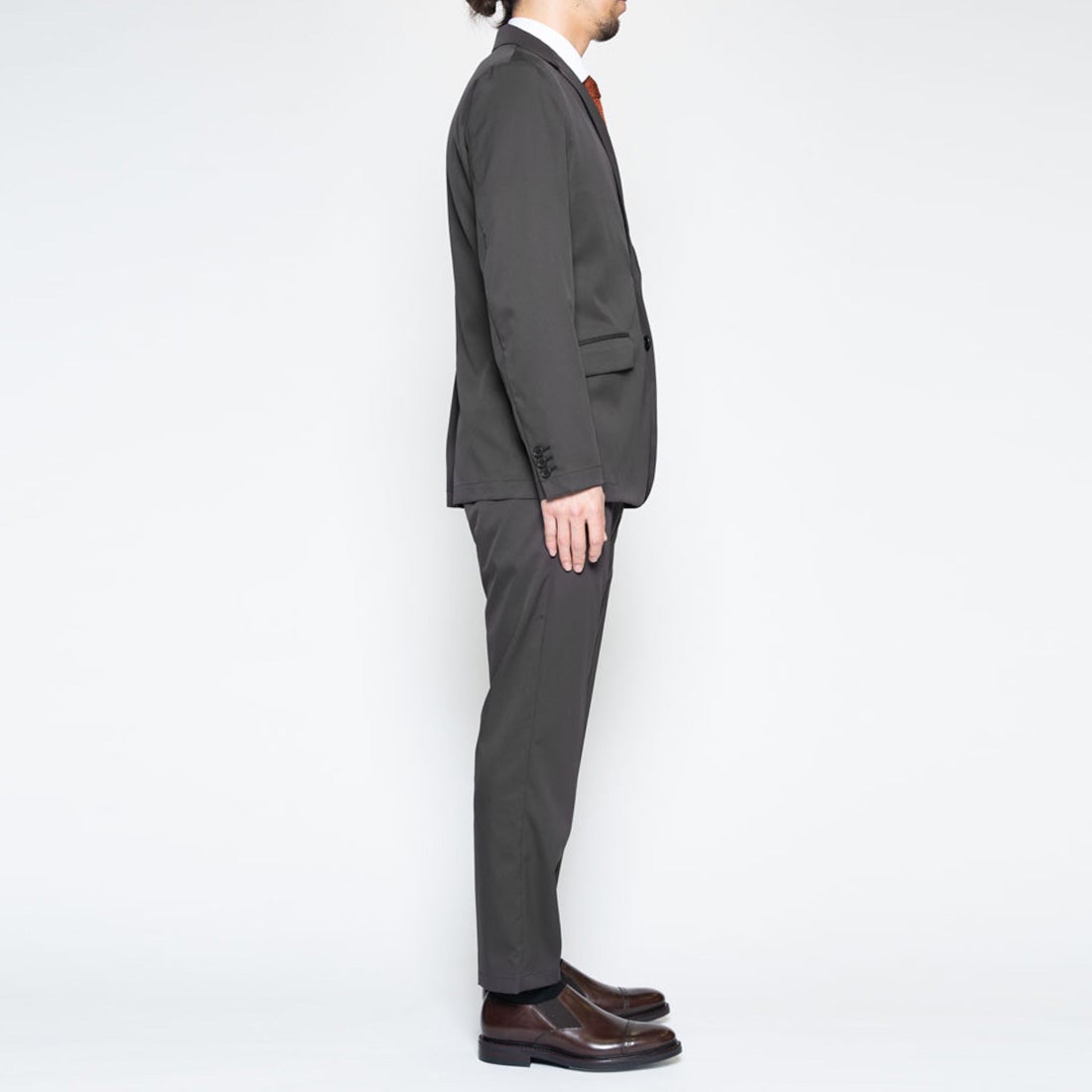 Bizアンクルパンツ （チャコールグレー） -WWSワークウェアスーツ公式