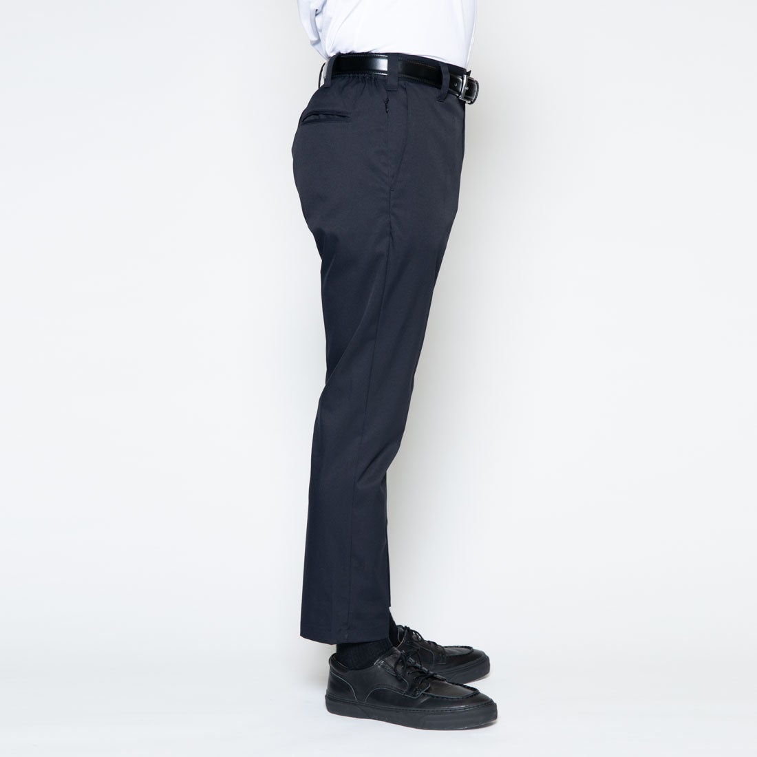 Bizアンクルパンツ （ダークネイビー） -WWSワークウェアスーツ公式