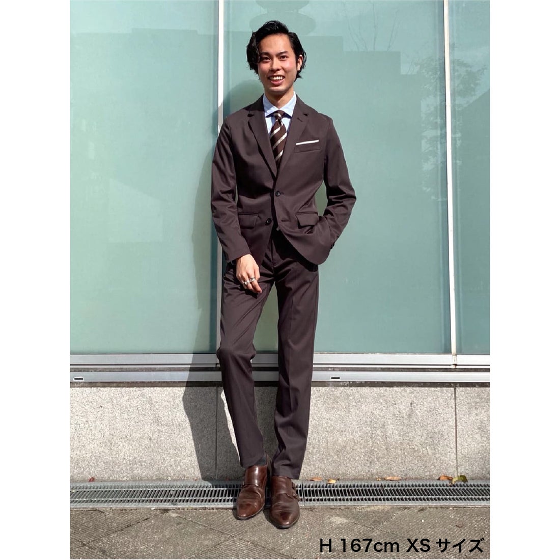 Bizテーラードジャケット （チャコールグレー） -WWSワークウェア