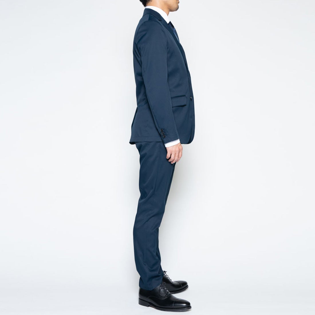 Bizテーラードジャケット （ネイビー） -WWSワークウェアスーツ公式