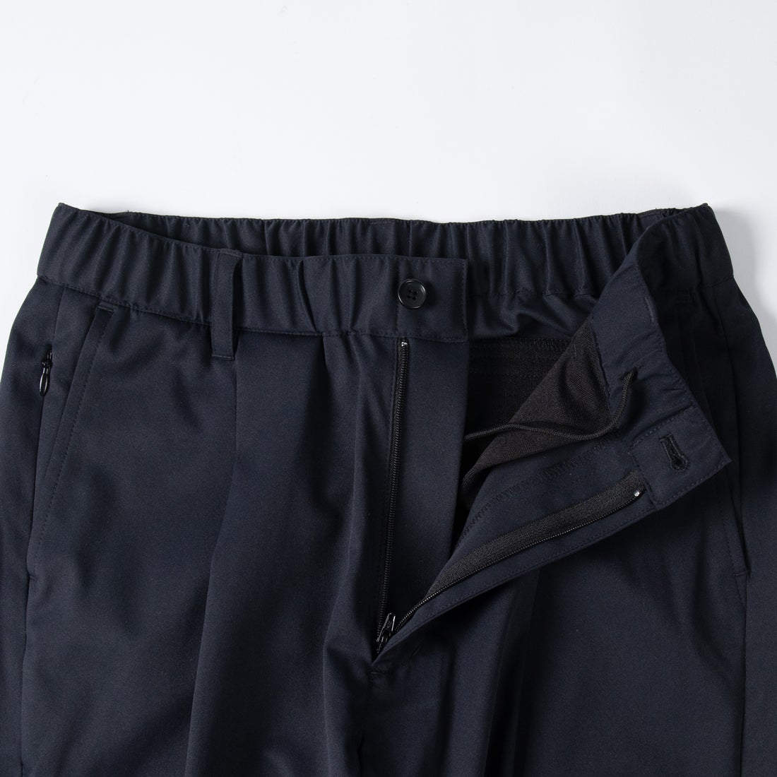 ワンタックテーパードパンツ （ダークネイビー） -WWSワークウェア