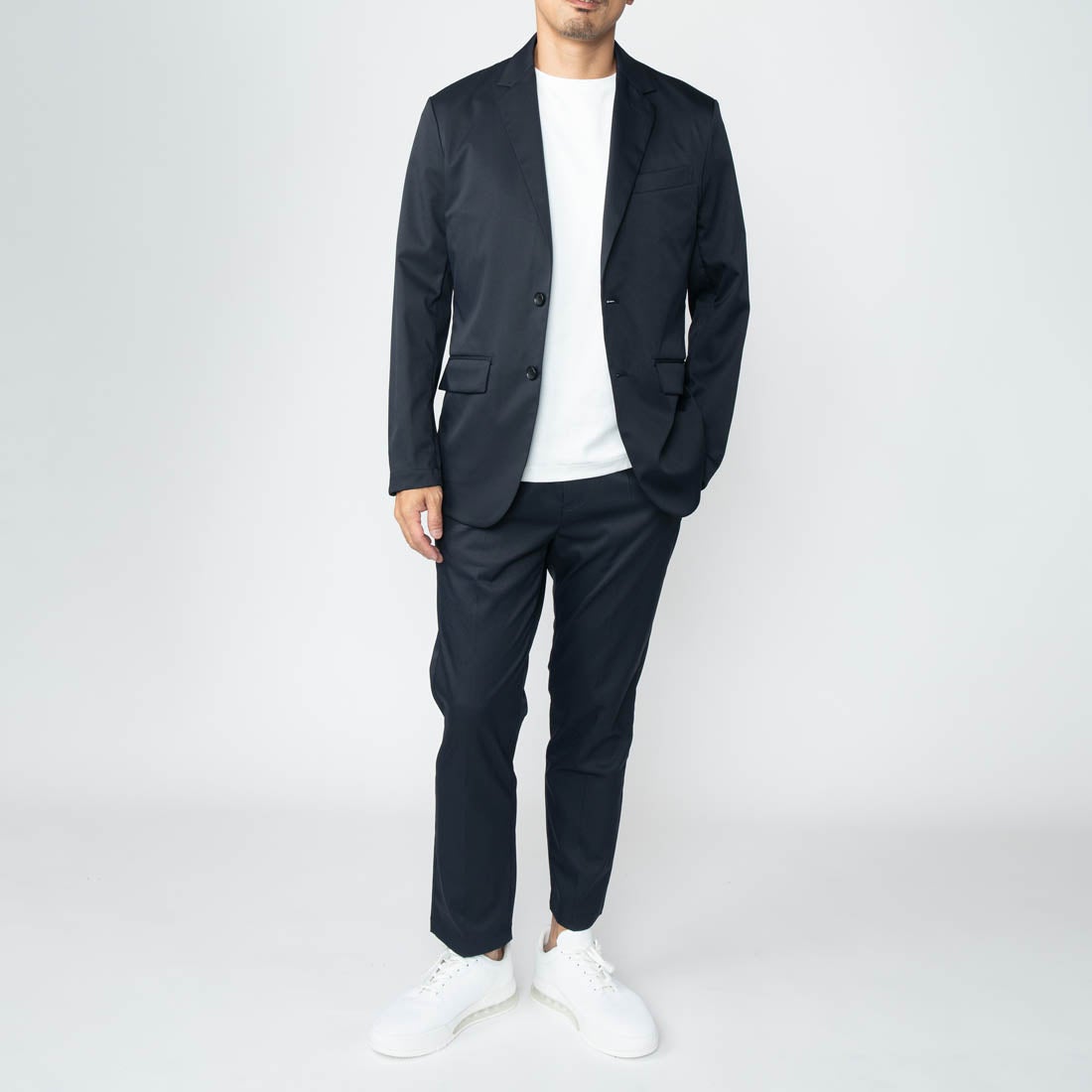 Bizウォームアンクルパンツ （ダークネイビー） -WWSワークウェア