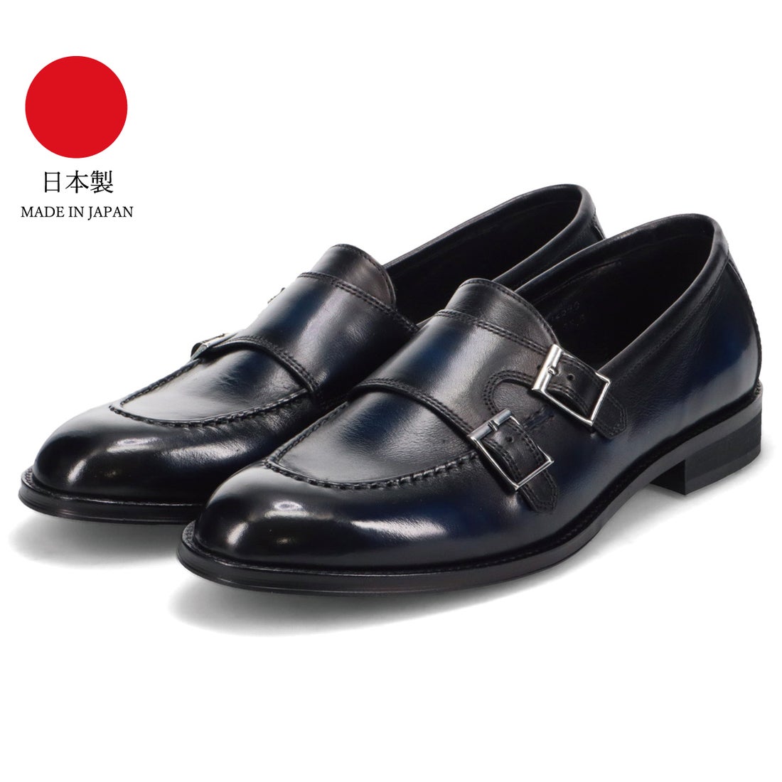 フープディドゥ whoop'-de-doo' 国産ダブルモンクローファー （NV