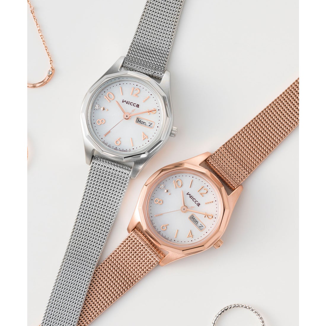 ウィッカ wicca wicca ウィッカ ソーラーテック デイ＆デイトモデル