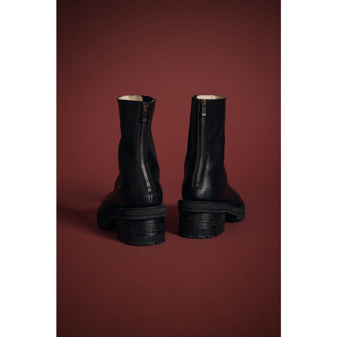 The Viridi-anne BACK ZIP-UP BOOTS （BLACK） 通販 大阪/京都 -FASCINATE