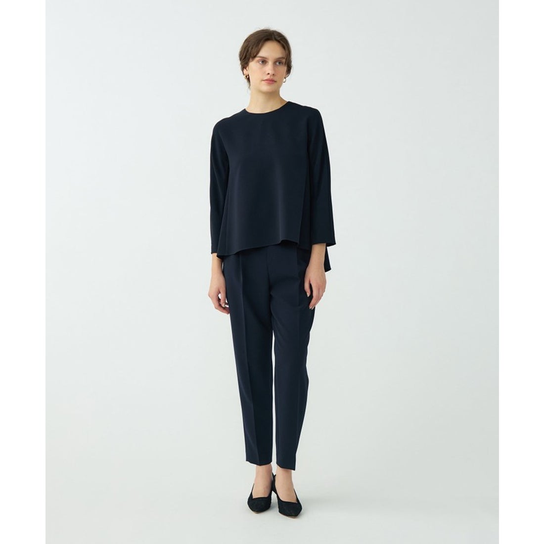 トゥモローランド TOMORROWLAND ドライダブルクロス クルーネックプル