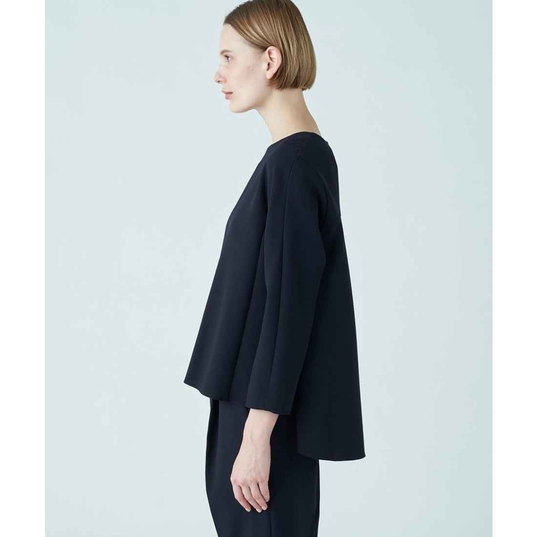 トゥモローランド TOMORROWLAND ドライダブルクロス クルーネックプル