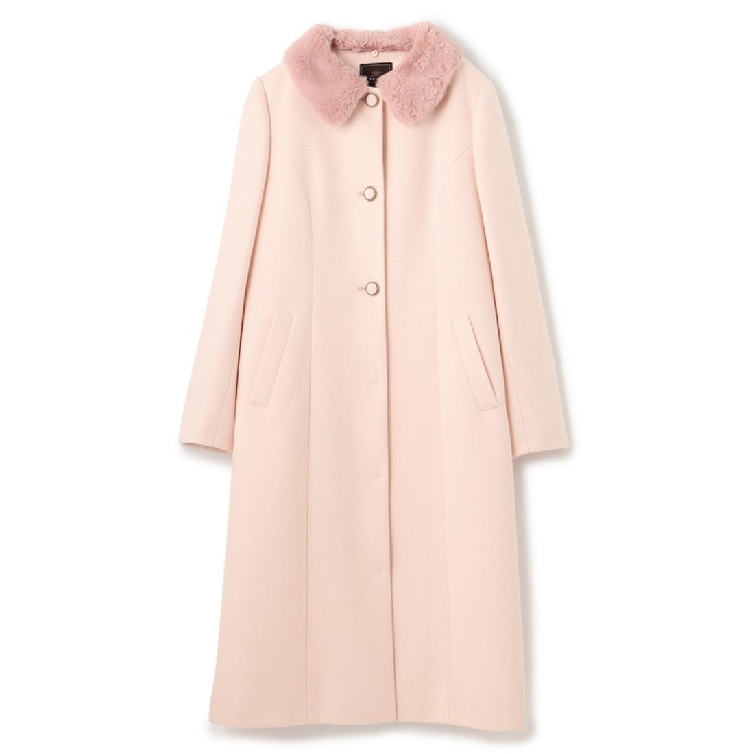 トッカ TOCCA TWINKLE WINTER NIGHT ウールカシミヤコート （ブラック