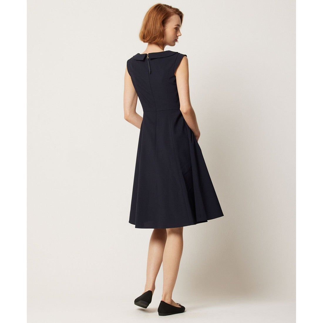 TOCCA 【洗える！】SUMMER ENTRANCE 襟付きドレス （ピンク系