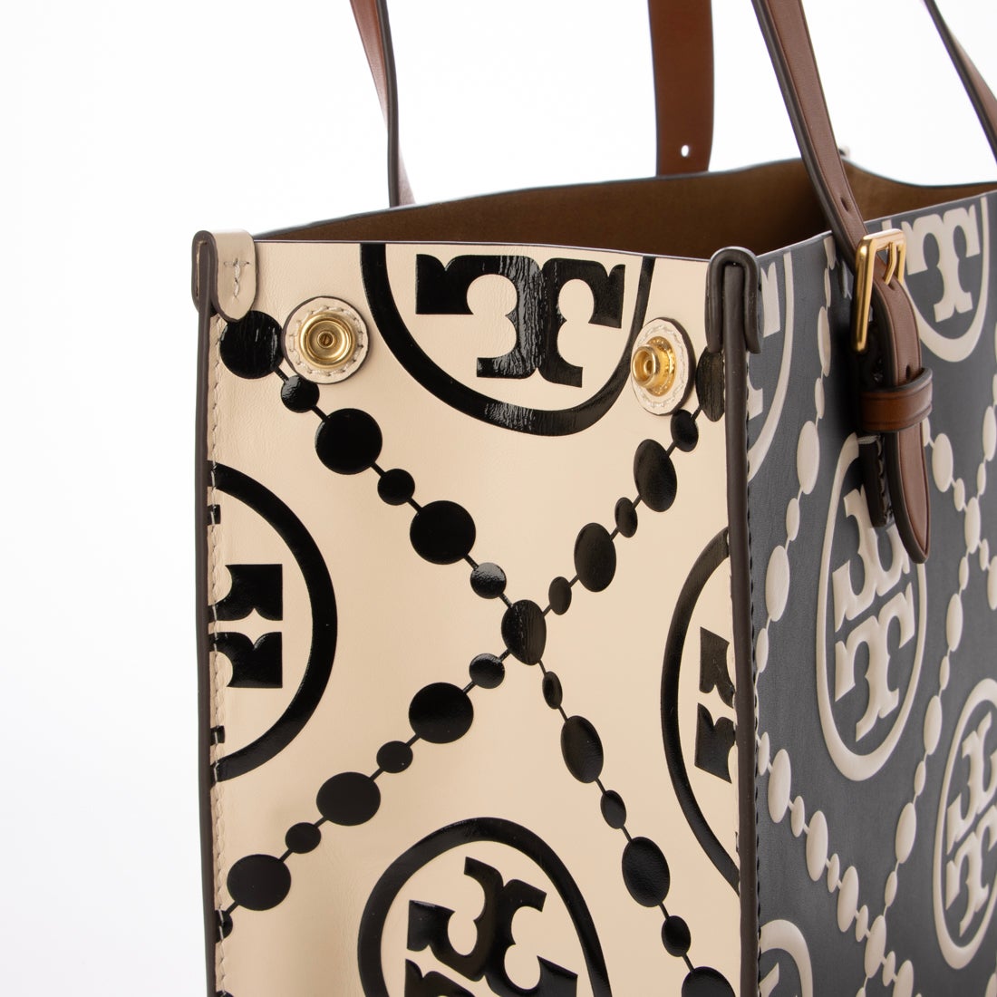 トリーバーチ TORY BURCH Tモノグラム エンボス スモール トート