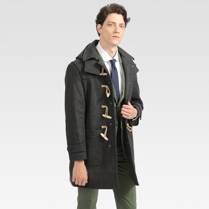 トミー ヒルフィガー TOMMY HILFIGER ダッフルコート （グレー