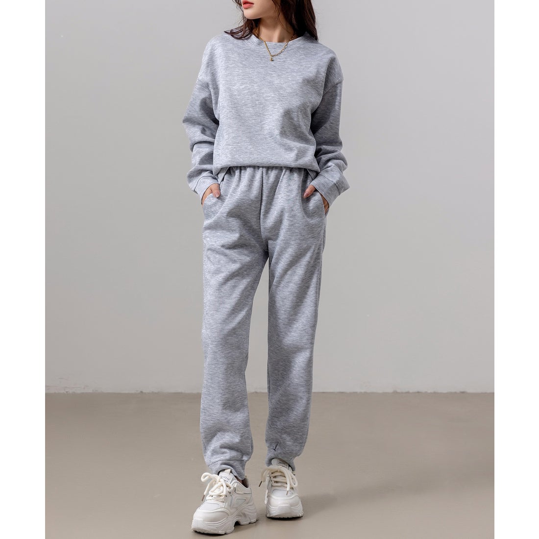 テディショップ Teddyshop レディース 長袖ノームコアスウェット