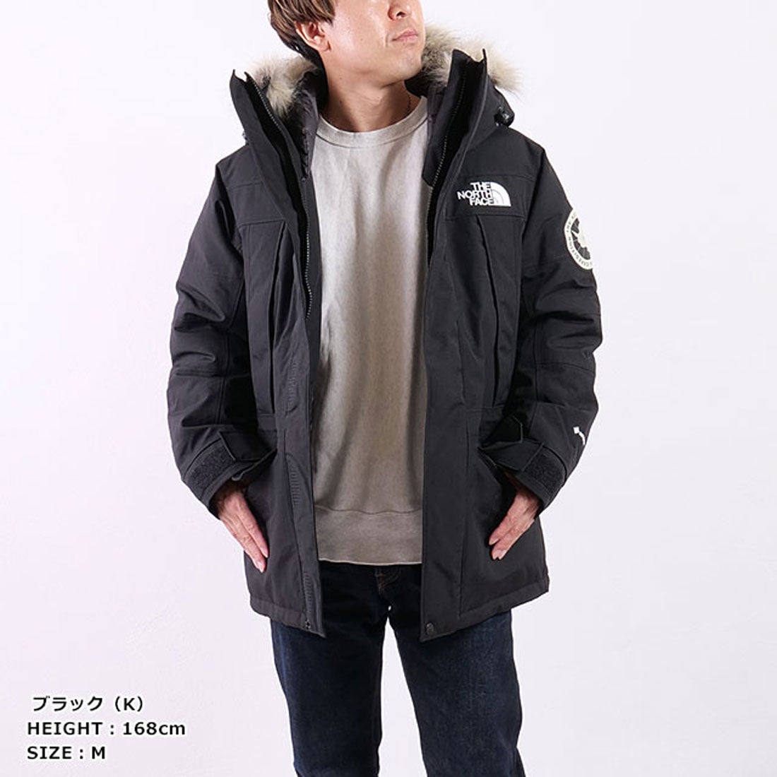 ザ・ノース・フェイス THE NORTH FACE Antarctica Parka ブラック