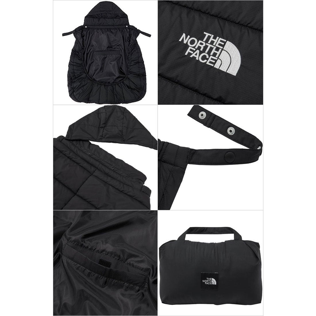 ザ・ノース・フェイス THE NORTH FACE Baby Shell Blanket ブラック