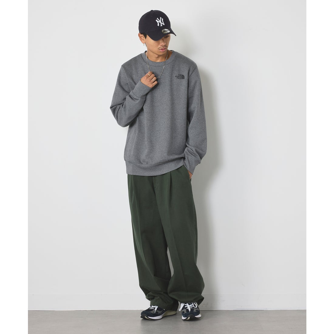 ザ・ノース・フェイス THE NORTH FACE SIMPLE DOME CREW クルーネック
